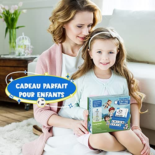 Educational Games 3 4 5 6 7 8 Year Old Girl Toy 3-8 Years Gift Child 3-6 Years Boy Learn to Read French Board Games Letter Scrabble - Image 8