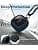 SURITCH Transparent Case Compatible with Samsung Galaxy Buds 2/Buds Live/Buds 2 Pro/Buds Pro/Buds FE Cover, Portable Shockproof Protective Case with Keychain for Samsung Buds 2 Navy Blue - Image 4
