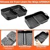 Air Fryer Mould, 3 Pcs Flat Air Fryer Accessory for Ninja Air Fryer 10.4L AF500EU, Reusable Silicone Air Fryer Mould for Ninja Air Fryer 10.4L (3 pcs) - Image 5