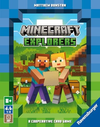 Ravensburger - Minecraft Explorers - Family Board Game - Cooperative Card Game - 1 to 4 Players from 8 Years - 21580 - French version. - Image 2
