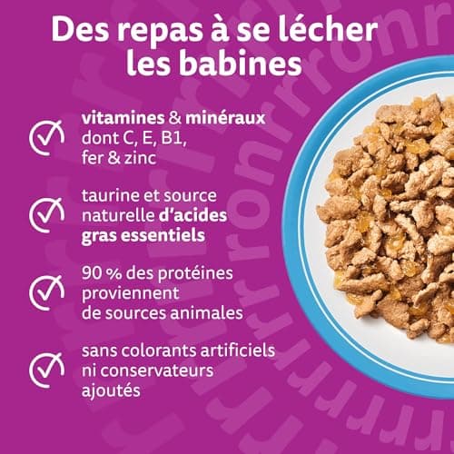WHISKAS Cat Meal - 48 Freshness Sachets (Pack of 4 Packs 12 x 85g) - Favorite Fish (4 Varieties) - Food for Adult Cats in Jelly - Image 7