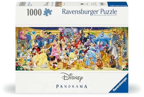 Ravensburger - Adult jigsaw puzzle - 1000 piece jigsaw puzzle - Disney group photo (Panorama) - Adults and children from 14 years old - Premium jigsaw puzzle - Disney Classic - 12000444 - Image 4
