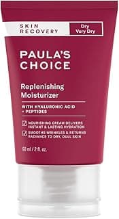 Paula's Choice SKIN RECOVERY Crème de Nuit Riche - Hydratante Visage - Nourrit les peaux très sèches - Réduit les rides - Acide Hyaluronique & Peptides - Peaux Normales à Très Sèches - 60 ml