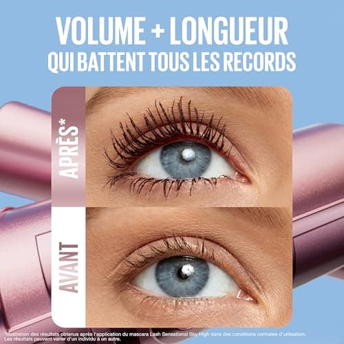 Maybelline New York - Mascara Volume & Longueur - Sky High - Teinte : Burgundy Haze - 7,2 ml - Image 5
