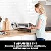 Ninja Perfect Temperature, Kettle, 1.7 L with Temperature Control, KT201EU LED Display + Ninja Foodi 3-in-1, Toaster, Grill and Panini Press, Stainless Steel, ST202EU - Image 8