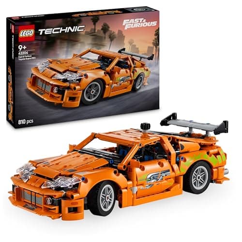 LEGO Technic Fast and Furious Toyota Supra MK4 - Jeu de Construction avec Voiture de Course – Inclut Un Moteur 6 cylindres et Un Capot ouvrant - Idée Cadeau pour garçons et Filles dès 9 Ans 42204 - Image 3