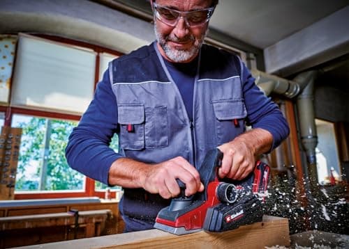 Einhell Professional Portable Cordless Planer TP-PL 18-3 Li BL-Solo Power X-Change (18V, without charcoal, width 82mm, pass depth 3mm max., iron shaft, rest pad, without battery) - Image 5
