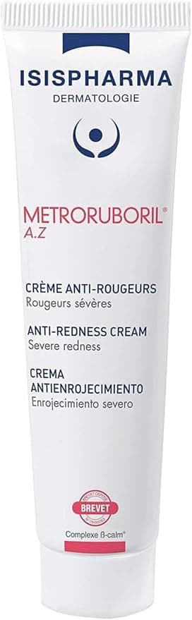 ISISPHARMA METRORUBORIL A.Z Anti-Redness Cream 30 ml - Designed with 15% Azelaic Acid - Reduces Redness, Improves Microcirculation - Made in France in our Laboratories - Image 1
