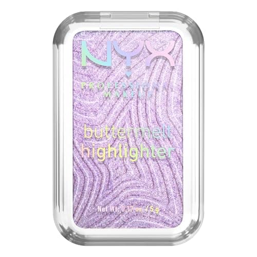NYX PROFESSIONAL MAKEUP - Highlighter Powder - Enriched with Mango Butter, Almond Butter & Shea Butter - Melting Texture - Vegan Formula - Buttermelt Highlighter - Shade No.1 Butta - Image 2