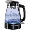 Russell Hobbs Electric Glass Kettle [Elegant & Modern] Classic (Unique Design Jug, 1.7L, 2400 W, LED Internal Lighting, Energy Saving, Ergonomic, Removable Cover) 26080-70 - Image 3