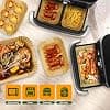 225 Pcs Air Fryer Liners Disposable Air Fryer Liners for Ninja Foodi 10.4L AF500UK/Cosori Dual Blaze TwinFry 10L/Duronic 10L, Ninja Megazone Air Fryer Paper Baking Accessories - Image 7
