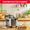 Moulinex Semi-Professional Oil Fryer, 3 L, Submerged Resistance, Temperature Control, Dismountable, Easy Monitoring, Drip Position, Easy Pro Premium AM338070 - Image 5