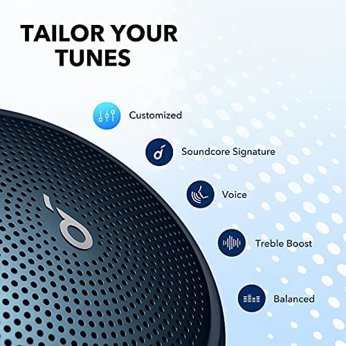 Soundcore Anker Mini 3 Bluetooth Speaker, BassUp and PartyCast Technologies, USB-C, IPX7 Waterproof and Customisable Equalizer - Image 6