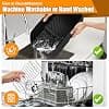 Air Fryer Mould, 20PCS Air Fryer Accessory for Ninja Air Fryer 10.4L AF500EU, Silicone Air Fryer Mould for Ninja Foodi Flex 10.4L, Air Fryer Accessories for Ninja Air Fryer (20PCS) - Image 7