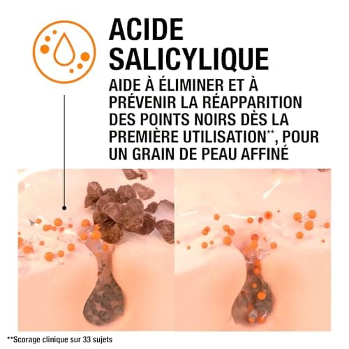 Neutrogena – Crème Nettoyante Désincrustante Anti-Points Noirs (tube de 150 ml) – Nettoyant pour le visage à l'acide salicylique (2%) - Image 6