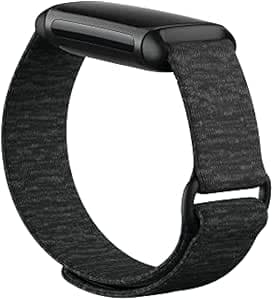 Fitbit Load 5,Hook & Loop Band,Charcoal,Small