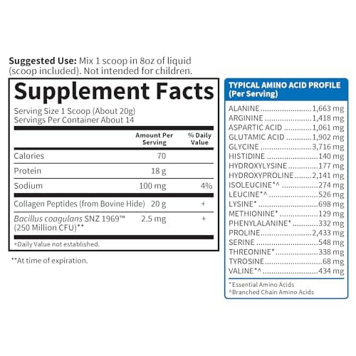 Garden of Life Grass Fed Collagen Peptides - 280g - Image 8