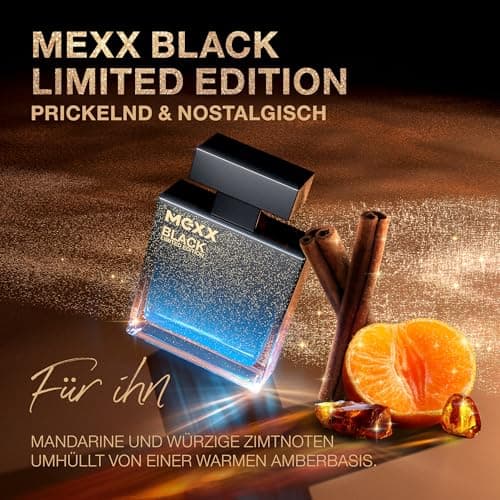 MEXX Black Limited Edition Men's Eau de Toilette 50 ml - Image 9