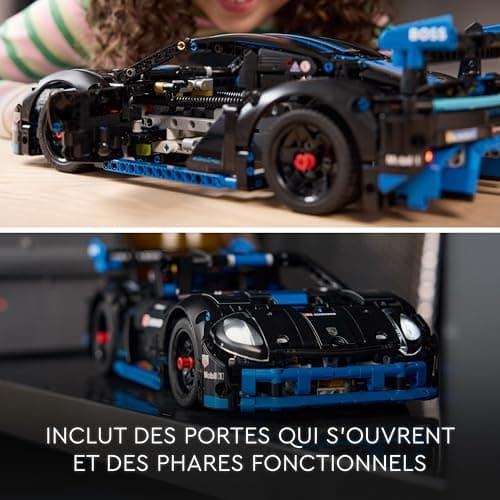 LEGO Technic Voiture de Course Porsche GT4 e-Performance - Modèle Télécommandé - Cadeau Interactif pour Les Enfants Garçons et Filles Qui Aiment Les Véhicules de Luxe à Partir de 10 Ans 42176 - Image 8