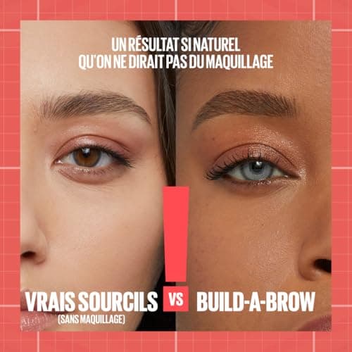 Maybelline New York - 2-in-1 Brow Felt & Gel - Double Tip for Filling, Drawing and Fixing Brows - Build a Brow - Shade: Deep Brown (260) - Image 8