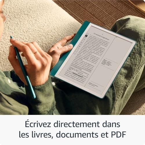New Amazon Kindle Scribe (64 GB) – Redesigned display with uniform borders. Now write directly on books and documents. Includes Premium Pen – Tungsten Grey - Image 6