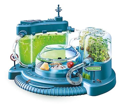 Clementoni | Science & Play – The City of Ants for Kids 7+ | Building Ant with Transparent Modules, Gel, Botanical Greenhouse, Seeds and Tools | Nature and Insects Educational Game - Image 3