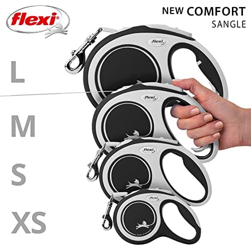 Flexi Comfort L Strap 8 m Black Retractable Lead for Dogs up to 50 kg - Image 8