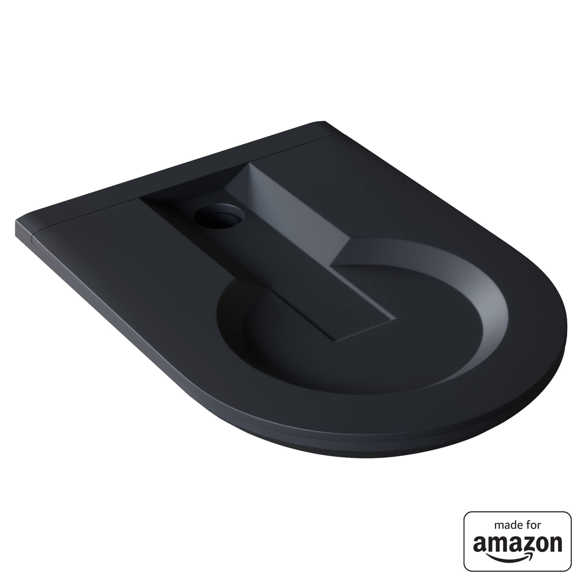 Made for Amazon Wall Mount Bracket for Echo Dot (4th and 5th Generation) Black