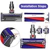 Soft Cleaning Brush Roller For Dyson V6 V7 V8 V10 V11 Replacement Roller Brush 966488-01 - Image 5