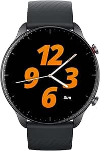 Amazfit 2023 New Version GTR 2, 46mm, Men's Smart Watch, Bluetooth Call, GPS Watch with 90+Sports Modes, SpO2, Heart Rate Monitor, Sleep Tracking, Built-in Alexa, Black