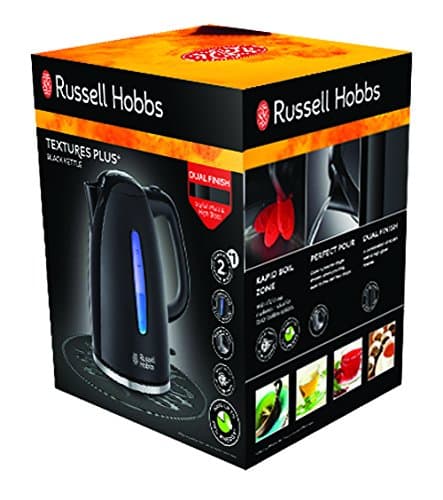 Russell Hobbs Breakfast Set Kettle and Toaster Toaster XL Texture Black – 22591-70 and 22601-56 - Image 4