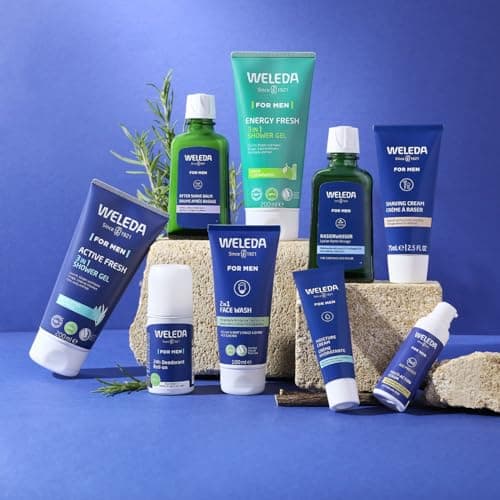 WELEDA - Crème Hydratante Homme - Huile De Jojoba & Extrait De Racine De Guimauve - Hydrate & Protège - Soin De Jour Ou De Nuit - Texture Légère - Tous Types De Peaux - Certifiée NATRUE* - Bio - 30 ml - Image 4