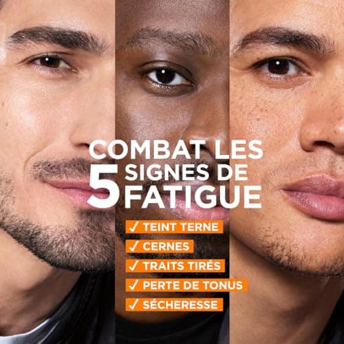 L'Oréal Men Expert - Energetic Routine Bag for Men - Anti-Fatigue Face & Eye Care - Vitamin C, Taurine & Charcoal - Hydra Energetic - 5 Products - Image 5