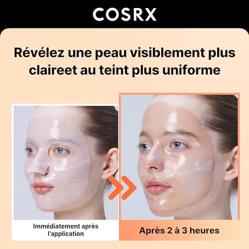 COSRX Alpha Arbutin Hydrogel Face Masks, Anti-Spot Treatment, 3 Units, Collagen Mask, Travel Size, Night Mask, Korean Skincare - Image 4