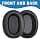 Adhiper WH-CH720N Earpads Replacement Ear Pads for Sony WH-CH710N / WH-CH720N / WH-CH700N Headphones - Soft Protein Leather & Memory Foam Earpads - Black - Image 6