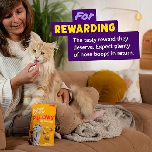 Edgard & Cooper Cat Treats, Turkey Filled (1x60g), Rich in Fresh Meat, Cereal Free, Less than 2 kcal, Natural Ingredients, No Sugar Added - Image 5
