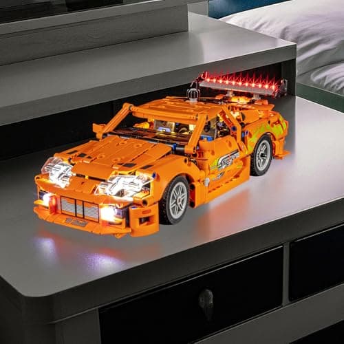 BRIKSMAX Light Kit for Lego-42204 Fast and Furious Toyota Supra MK4 - LED Lighting Compatible with Lego Technic Building Kit - Lego Set NOT Included - Image 6