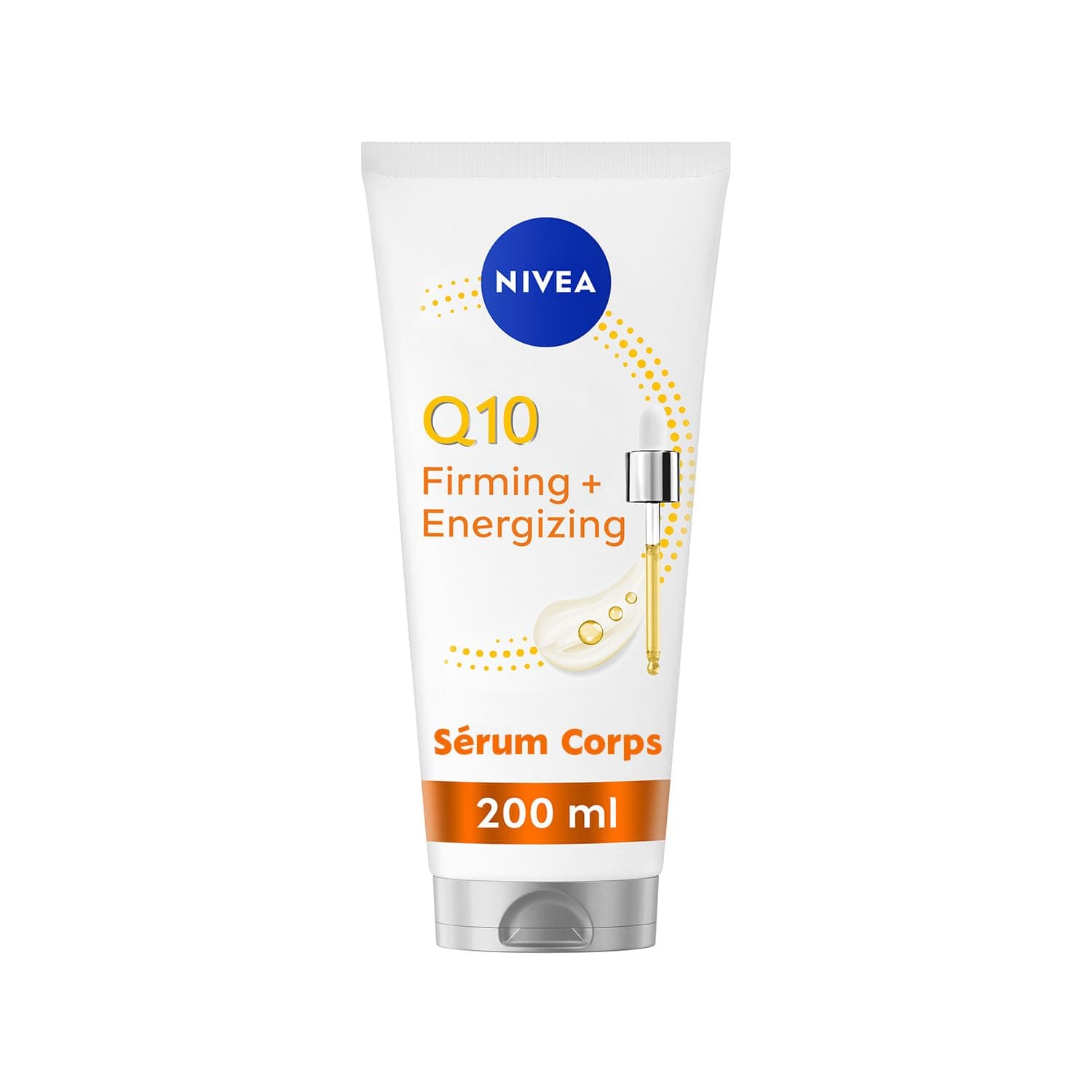 NIVEA Q10 - Serum Lait Corps Hydratant - Raffermit en 7 Jours & Revitalise la Peau - Q10, Acide Hyaluronique & Vitamine C - Texture Légère & Non Grasse - Tous Types de Peaux - 200 ml - Image 9