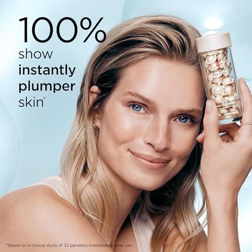 Elizabeth Arden - Hyaluronic Acid Capsules + Peptides and Ceramides, Hydrating and Plumping Serum, Silky and Light Formula for Smoother, More Bounced Skin, for All Skin Types - Image 5
