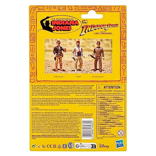Hasbro Indiana Jones and The Last Crusade Retro Collection Dr Henry Jones Action Figure 3.75" - Image 8