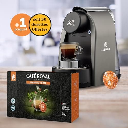 CRpro 100 Coffee Machine Compatible with Nespresso Professional Coffee Capsules + 1 Box of 50 Pro Espresso Forte Pods - Image 3