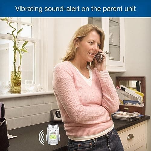VTech - Baby Monitor Owl Family - Night Light Function, Parent/Baby Communication - BM2300 - FR Version, 1 Unit (Pack of 1) - Image 6