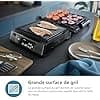 Philips Grill Contact - Temperature Sensor and 8 Preset Functions, Grill with Large Cooking Area, Digital Temperature Control, Easy to Clean (HD6307/70) - Image 5