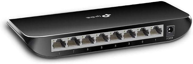 TP-Link TL-SG1008D 8 Port 10/100/1000Mbps Gigabit Ethernet Switch - Ideal Connection Sharing and Networking for Small Business and Home Offices - Image 1