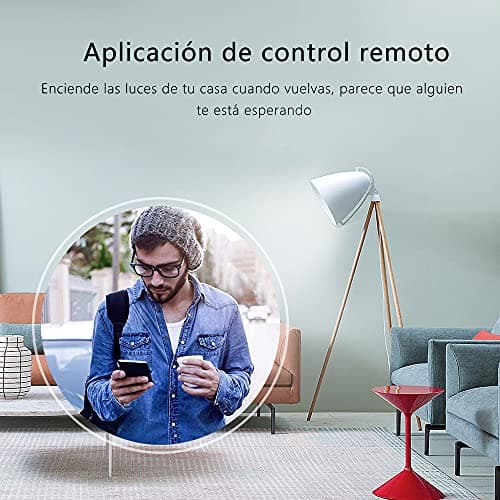 eMylo Smart WiFi Switch Universal WiFi Light Switch Smart Home DIY Wireless Relay Module Remote Control Timer Voice Control with Alexa, Google Home Via Android IOS 2PCS - Image 6