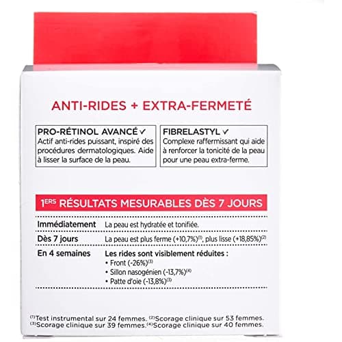 L'Oréal Paris - Revitalift - Moisturizing & Firming Anti-Aging Care - Anti-Wrinkle & Extra-Firming Day Cream - Enriched with Pro-Retinol - For All Skin Types - 50 ml - Image 7