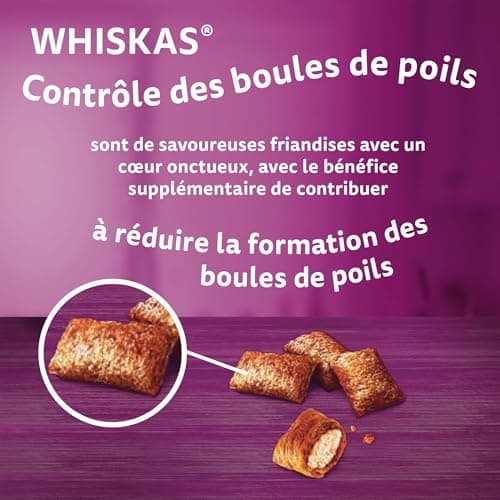 Whiskas Hair Ball Control Cat Treats 50g Pack of 6 - Image 7
