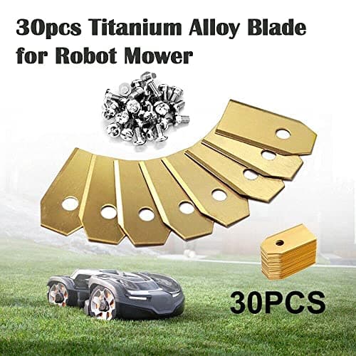 Robot Lawnmower Blade, 30 Universal Replacement Blades Suitable for All Husqvarna Automower, Gardena, Yardforce Robotic Lawnmowers - Image 6