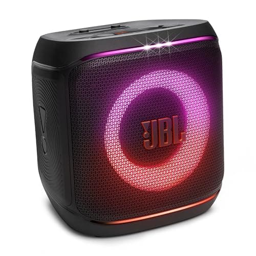 JBL Partybox Encore 2, Wireless Bluetooth Speaker with Wireless Mic, 15 Hours Battery Life, IPX4 Splash Resistant, JBL Pro Sound with AI Sound Boost and Auracast Multi-Speaker Connection, Black - Image 3