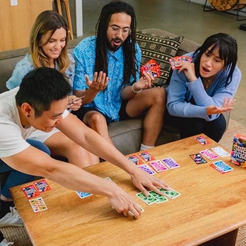 Hasbro Gaming Sweet Takes, Card Game - French Version, Strategic Board Game for Kids, Teens and Adults, Fast and Fun Family Game on the Theme of Sweets, Board Games - Image 7